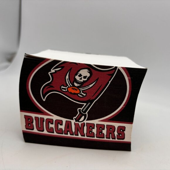 Vintage Tampa Bay Buccaneers Football Flag Logo Note Block Sticky Notes - Picture 4 of 16